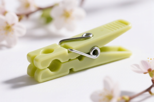 Spring Plastic Clothespins