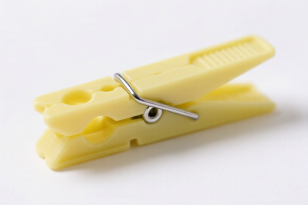 Spring Plastic Clothespins