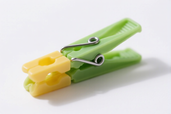 Spring Plastic Clothespins