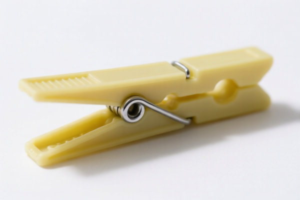 Weather Resistant Plastic Clothespins