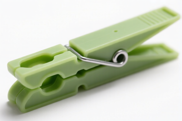 Weather Resistant Plastic Clothespins