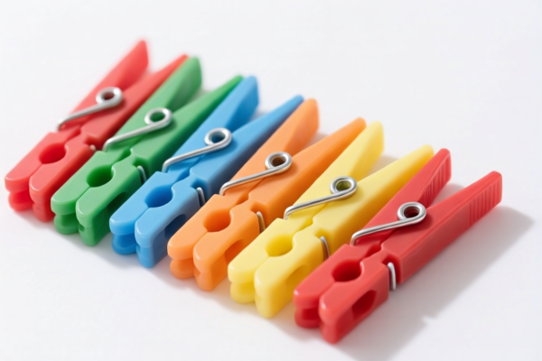 Plastic Drying Clothespins