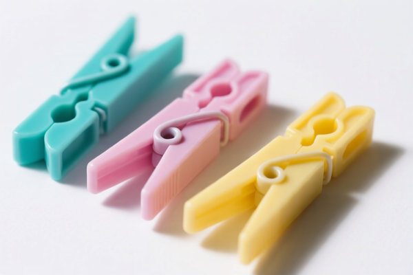Plastic Drying Clothespins