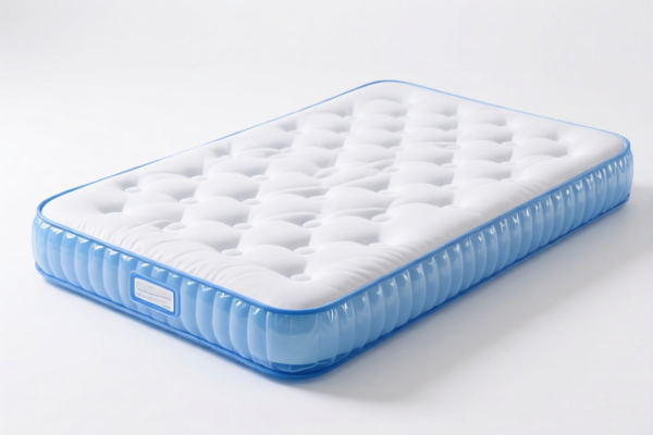 Plastic waterbed mattresses