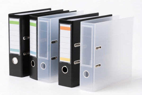 School Use Plastic Document Binders with Tabs