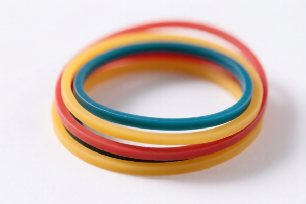 Bundles of Plastic Elastic Bands
