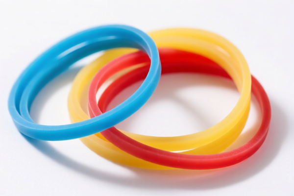 Bundles of Plastic Elastic Bands