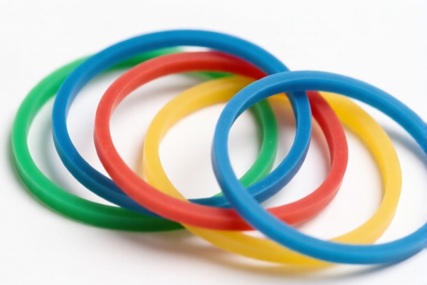 Office Plastic Elastic Bands