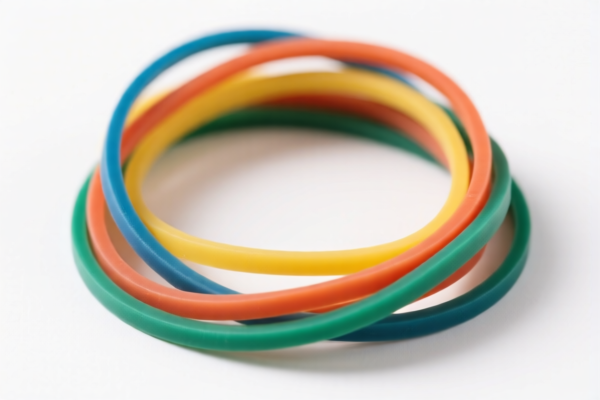 Plastic Elastic Bands for Stationery