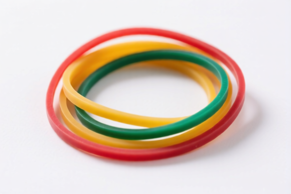 Plastic Elastic Bands for Stationery