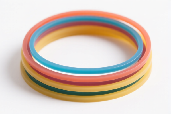 Round Plastic Elastic Bands