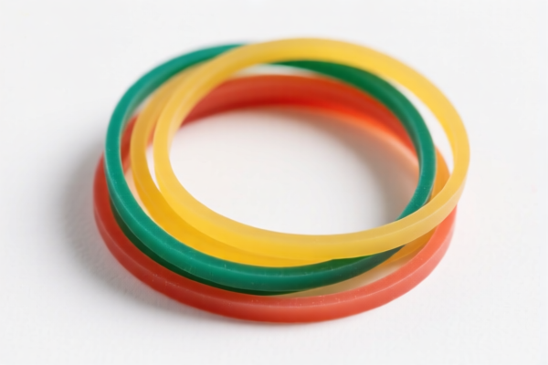 Thick Plastic Elastic Bands