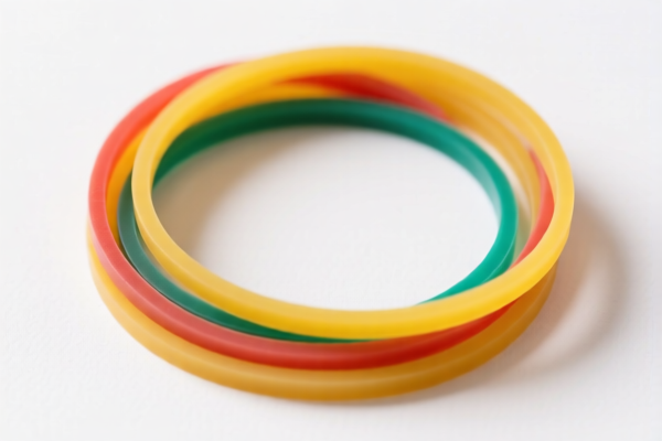 Thick Plastic Elastic Bands