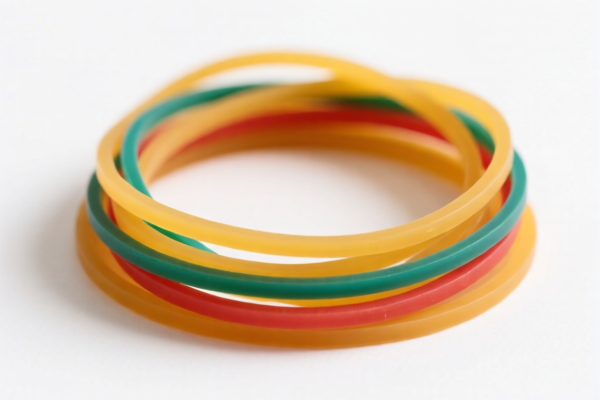 Wholly Plastic Rubber Bands
