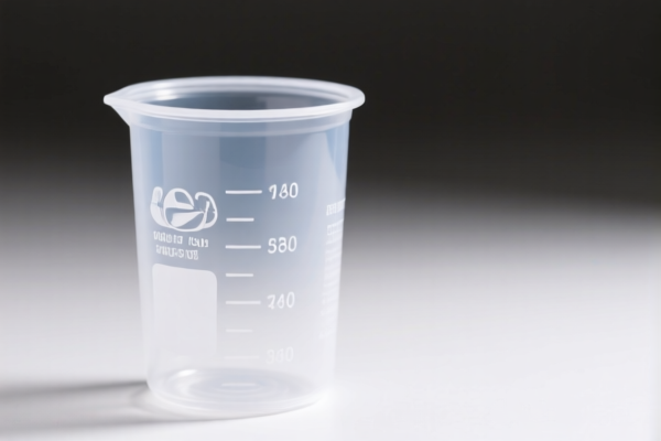 Disposable Plastic Laboratory Beaker