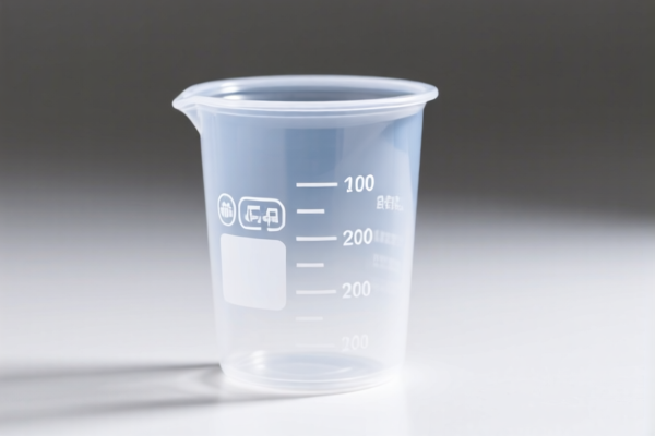 Disposable Plastic Laboratory Beaker
