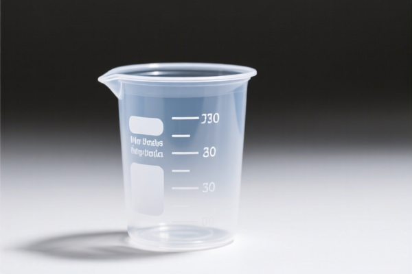 Disposable Plastic Laboratory Beaker