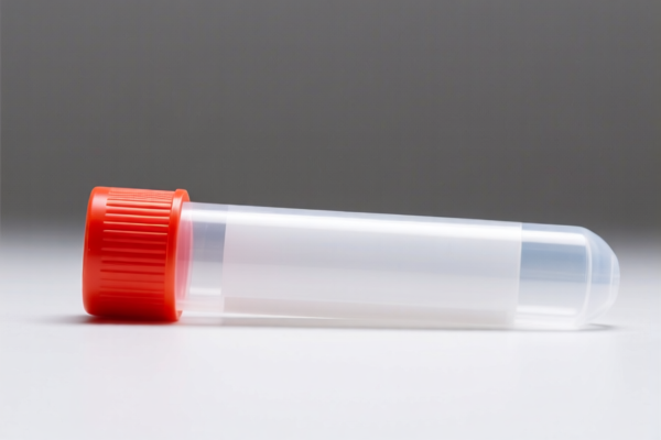 Laboratory Plastic Sample Tube