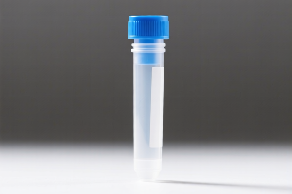 Laboratory Plastic Sample Tube