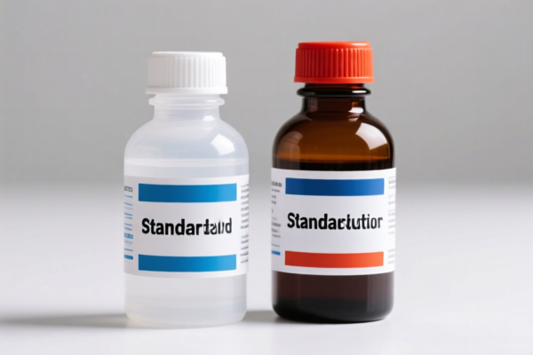Laboratory Plastic Standard Solution Bottle