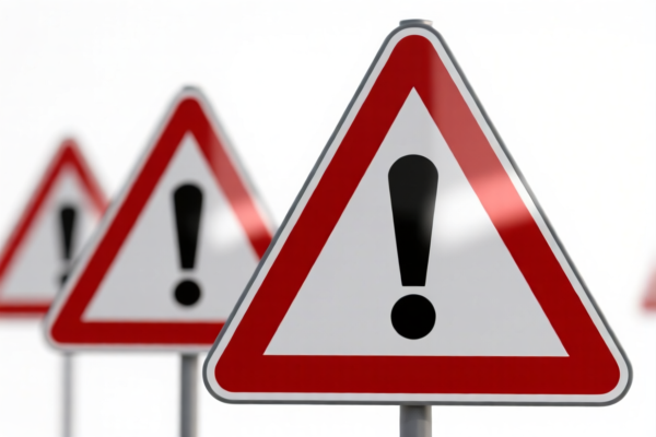 Road Reflective Triangular Warning Signs