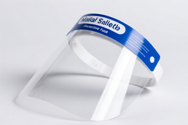 Disposable Plastic Medical Protective Face Shields