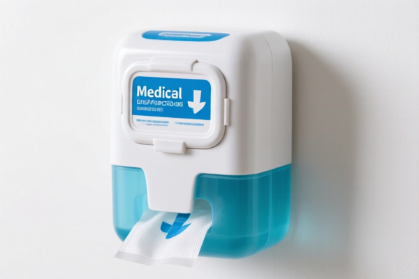 Plastic Medical Disinfectant Wipes Dispensers (Wall