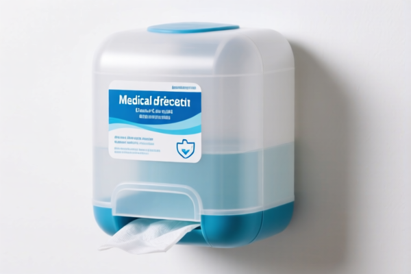 Plastic Medical Disinfectant Wipes Dispensers (Wall