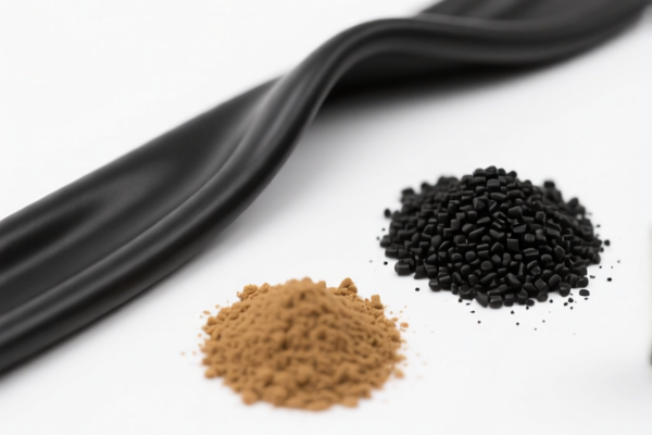 Industrial grade synthetic rubber and factice mixtures
