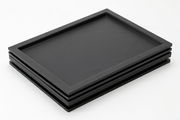 Industrial grade unvulcanized compounded rubber plates