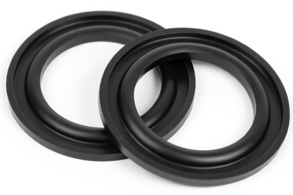 Unvulcanized compounded rubber gaskets