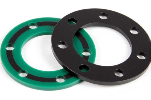 Unvulcanized compounded rubber gaskets