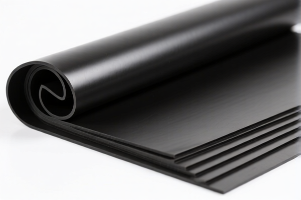 Unvulcanized compounded rubber sheets