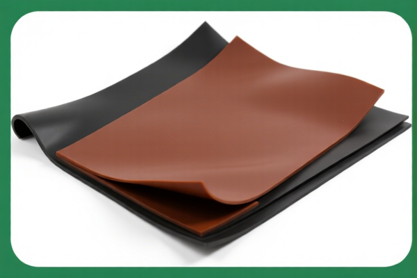 Unvulcanized compounded rubber sheets