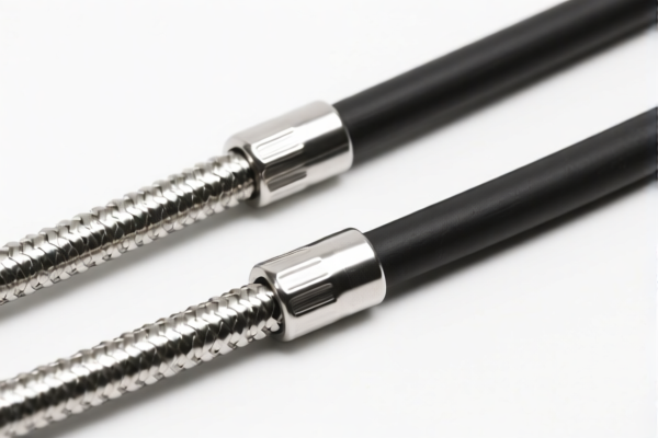 Metal Sleeved Brake Rubber Hoses