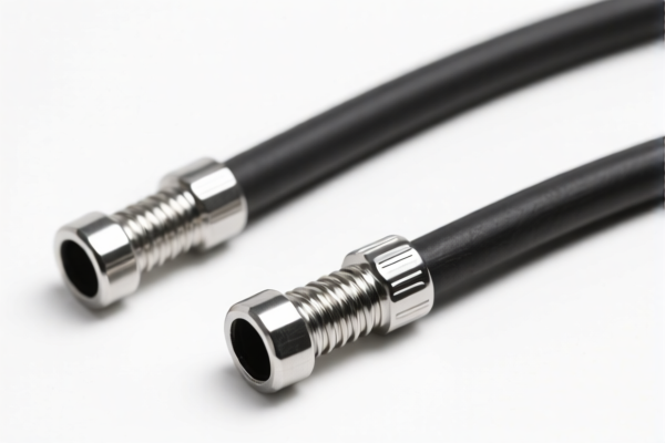 Metal Sleeved Brake Rubber Hoses