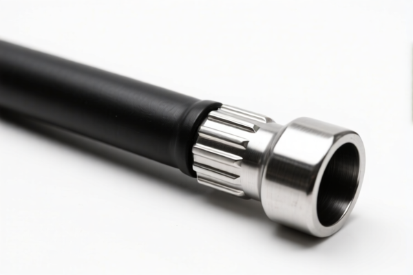 Image for Industrial Metal Fitted Rubber Hose