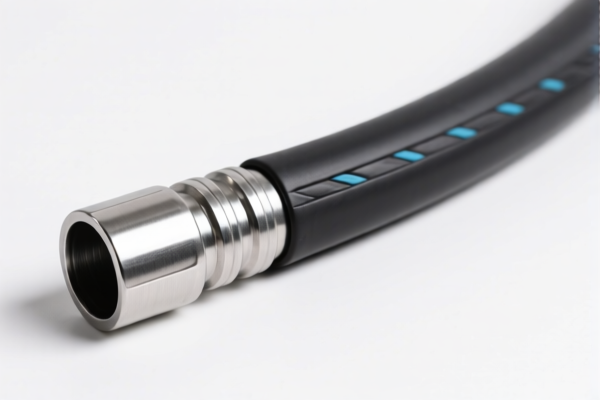 Image for Industrial Metal Fitted Rubber Hose