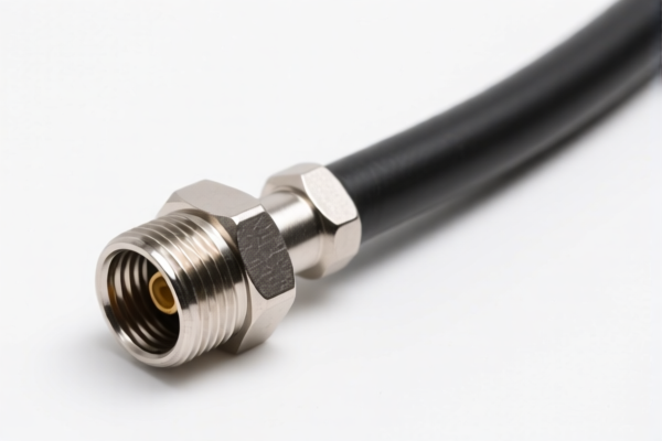Metal Connector Rubber Tubing