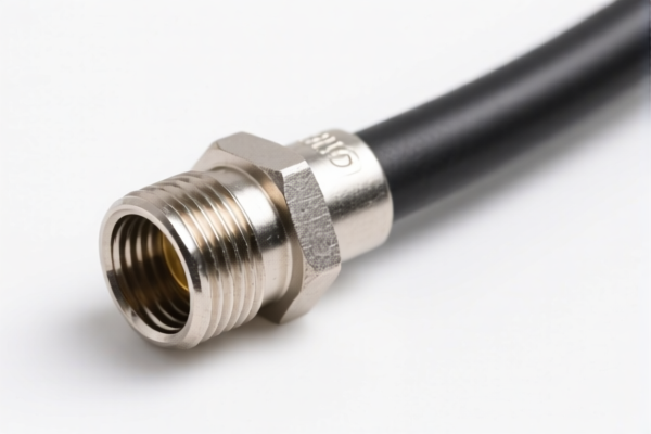 Metal Connector Rubber Tubing