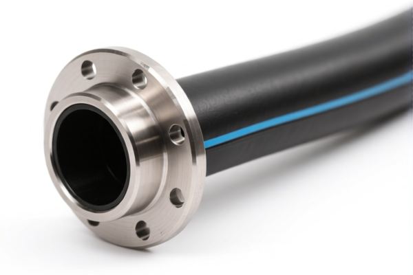 Metal Flange Reinforced Rubber Hose