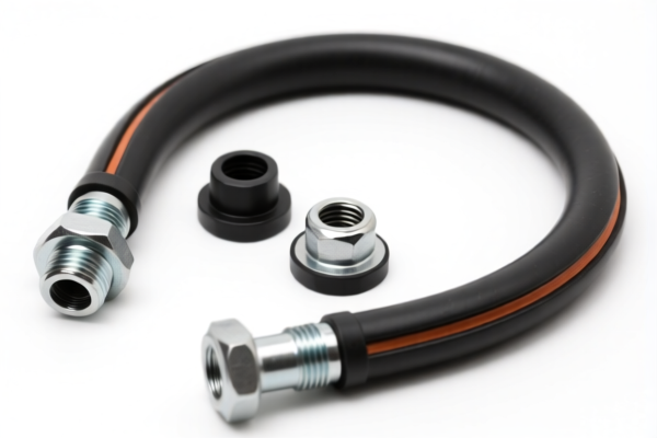 Rubber Brake Hose with Fittings