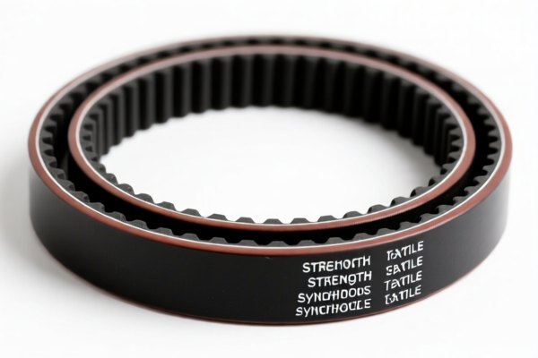 High Strength Textile Synchronous Belt
