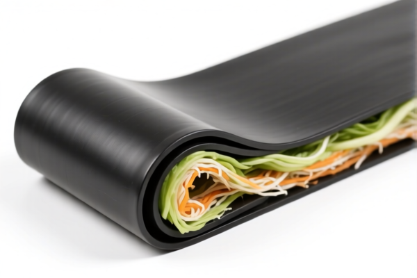 Rubber Conveyor Belts with Predominant Vegetable Fiber Content