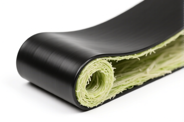 Rubber Conveyor Belts with Predominant Vegetable Fiber Content