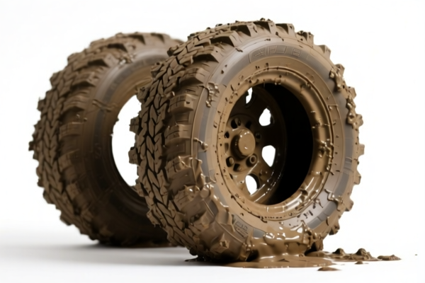 Mud car tires