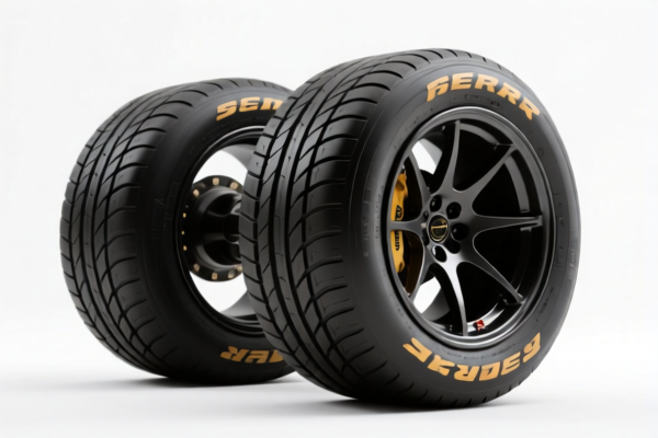 Racing car tires
