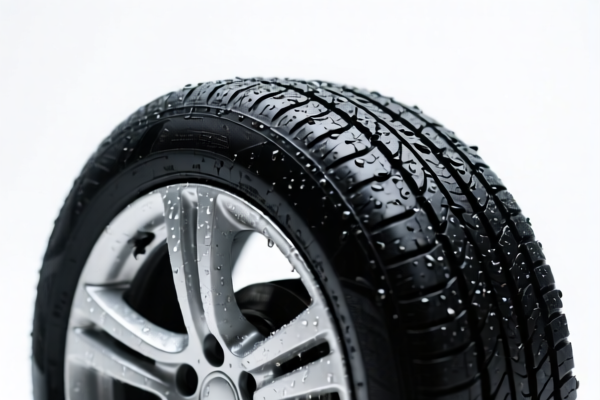 Image for Wet car tires