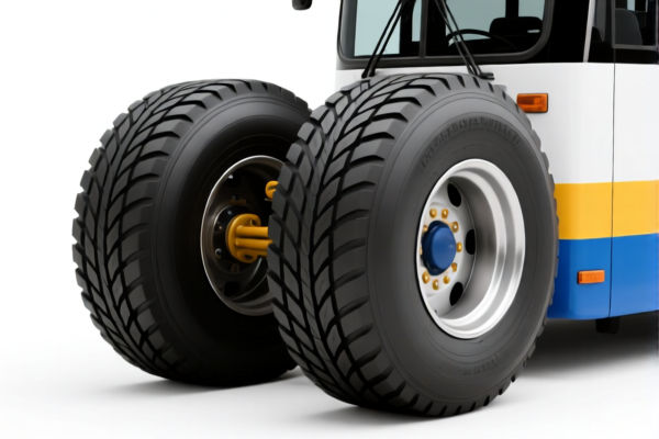 Commuter bus pneumatic tires