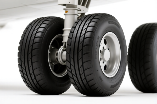 Rubber tires for aircraft